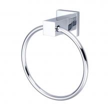 Pioneer 7MO034 - Bath Hdwr-Mod Towel Ring W/Mounting Hardware-Cp