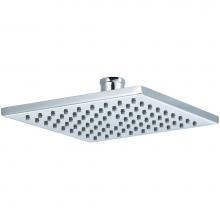 Pioneer X-6400078 - Accessories-6'' Square Rain Showerhead 1.5 Gpm-Cp