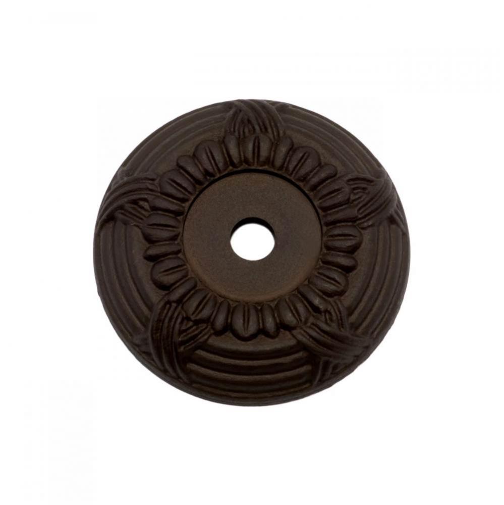 Cross and Petal Knob Backplate