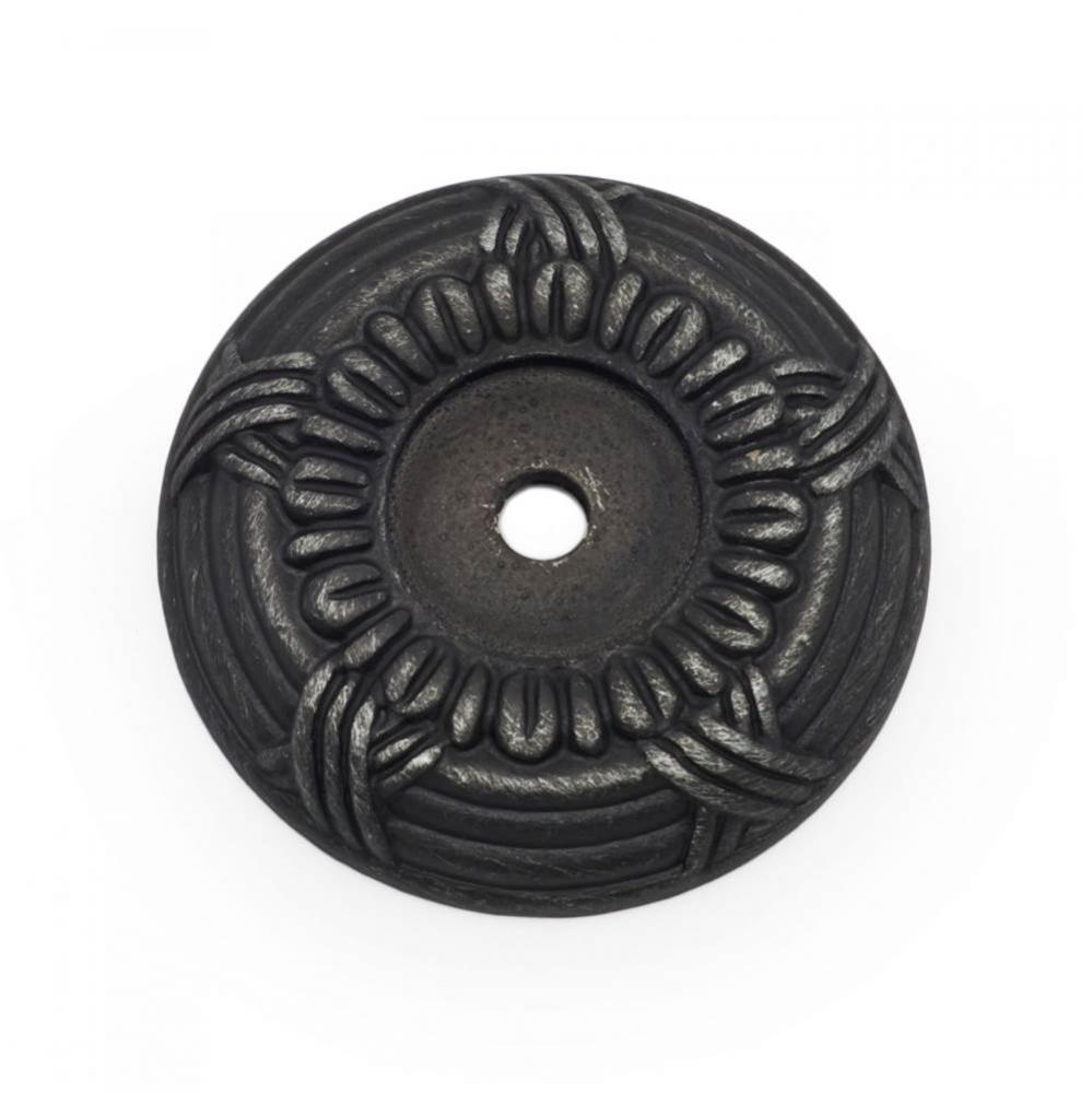 Cross and Petal Knob Backplate