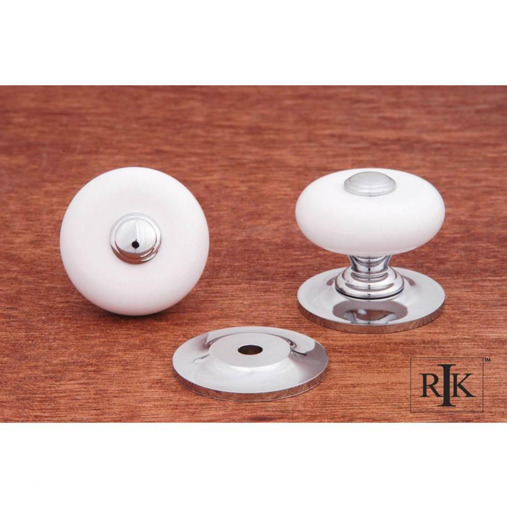 Large Porcelain Knob with Tip