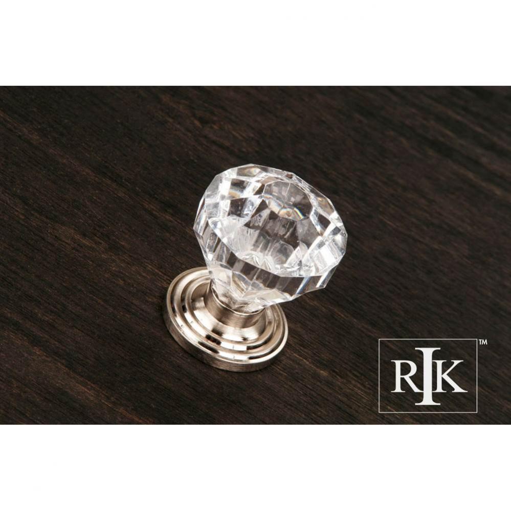 Diamond Cut Acrylic Knob