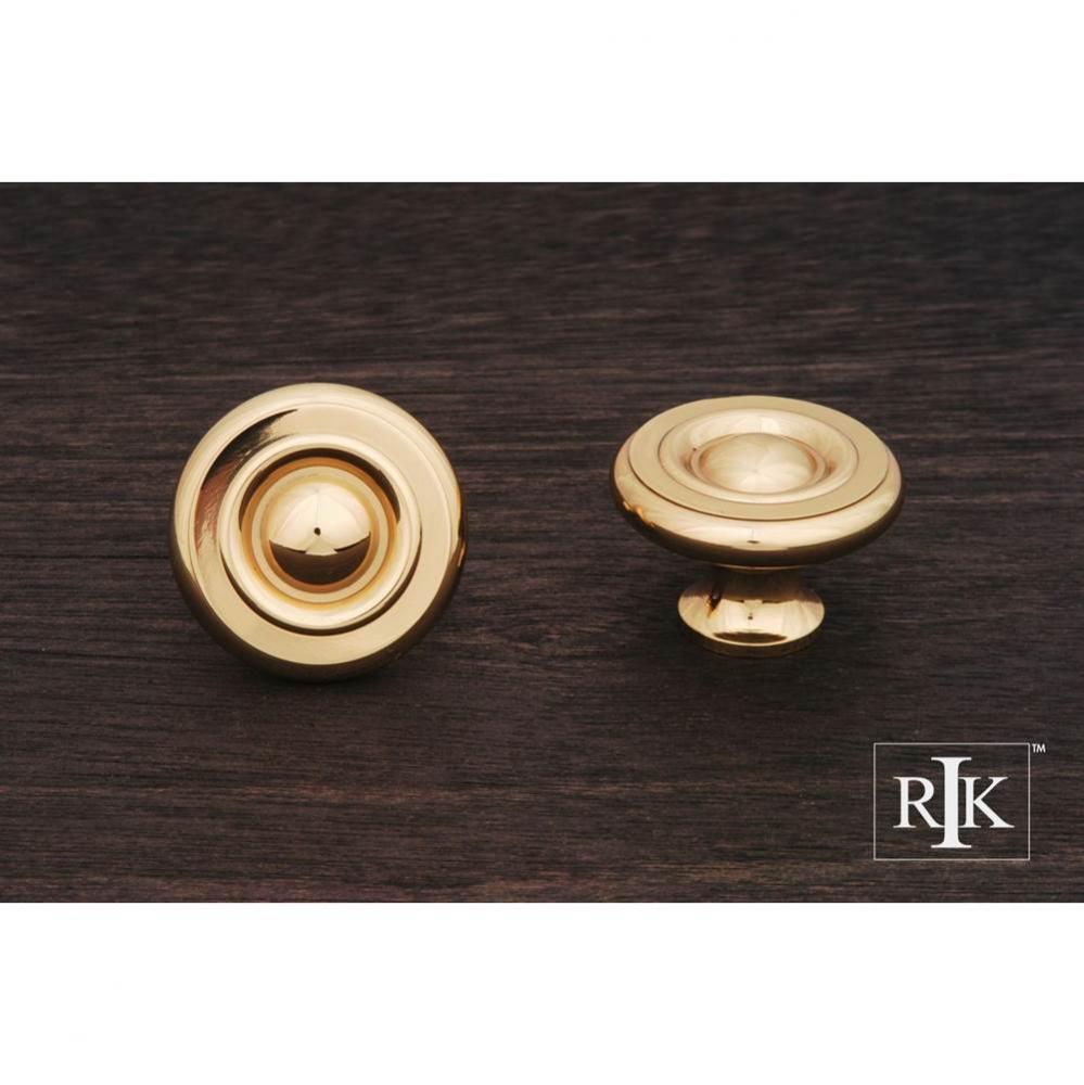 Large Solid Georgian Knob