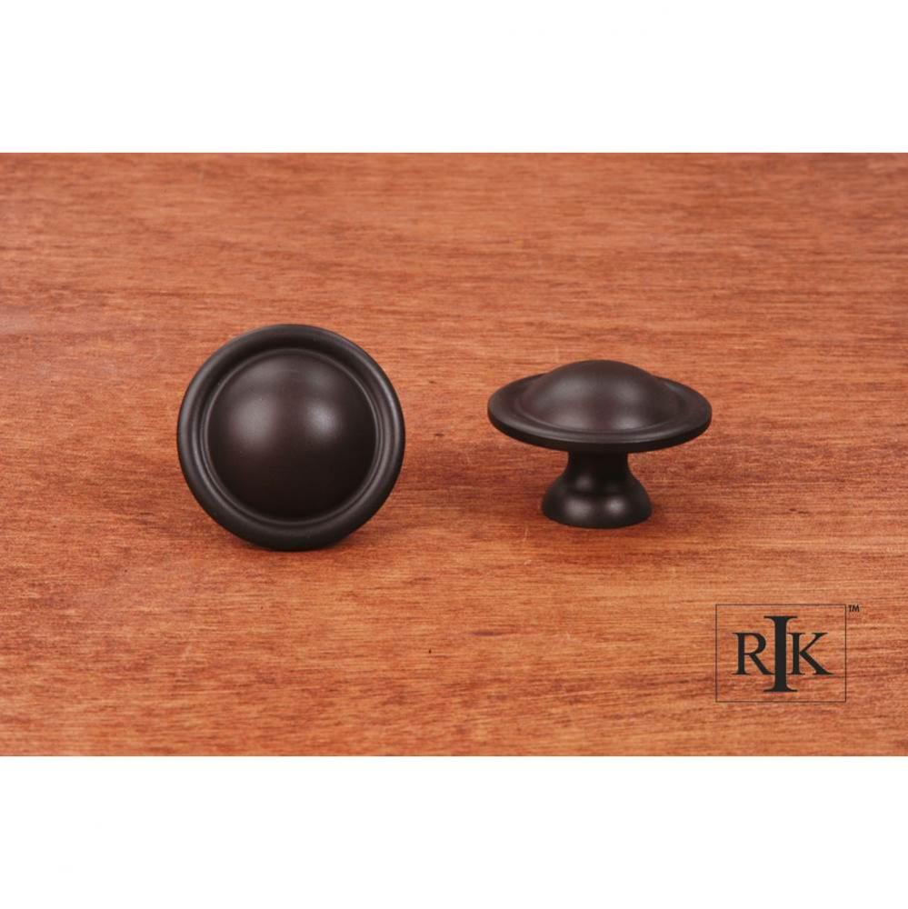 Large Smooth Dome Knob