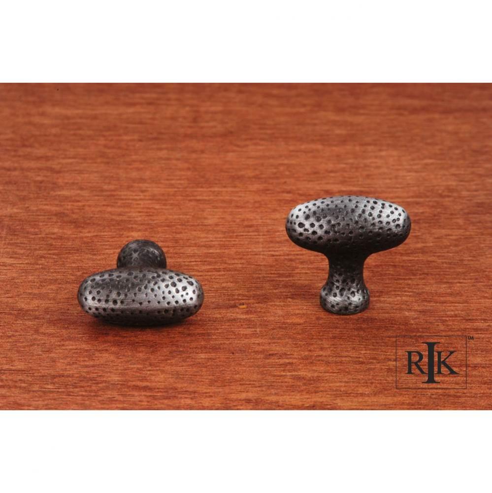 Slim Egg Knob with Divet Indents