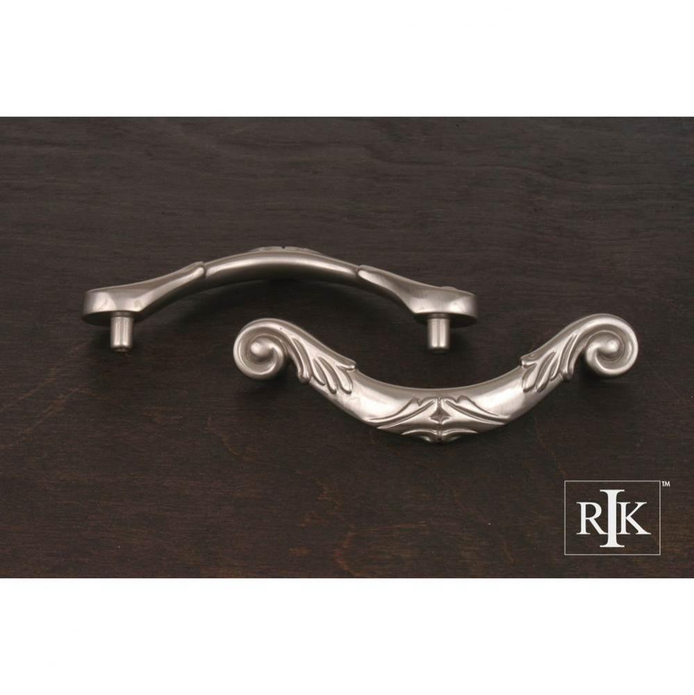 3 1/2'' c/c Ornate Curved Drop Pull