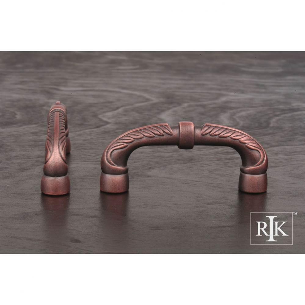 3'' c/c Bow Pull with Petals and Solid Line