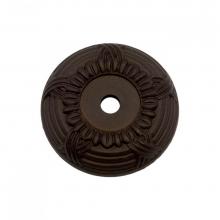 RK International BP 484 RB - Cross and Petal Knob Backplate