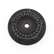 RK International BP 485 DN - Cross and Petal Knob Backplate