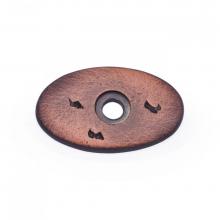 RK International BP 488 DC - Distressed Oval Backplate
