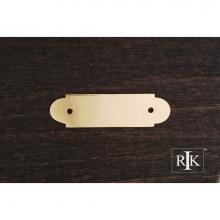 RK International BP 7818 - Smooth Pull Backplate