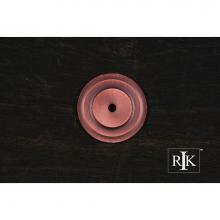 RK International BP 7821 DC - Plain Single Hole Backplate