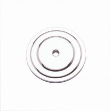RK International BP 7821 PN - Plain Single Hole Backplate