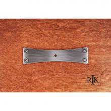 RK International BP 7903 DN - Bent Rectangular One Hole Backplate