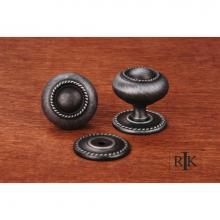 RK International CK 1212 DN - Large Rope Knob with Detachable Back Plate