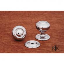 RK International CK 1213 C - Small Rope Knob with Detachable Back Plate