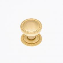 RK International CK 1217 SB - Flat Rope Knob with Detachable Back Plate