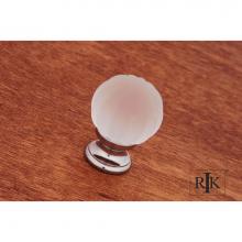 RK International CK 1G C - Smoked Glass Flower Knob