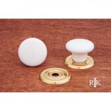 RK International CK 312 - Flat Porcelain Knob