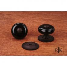 RK International CK 313 RB - Large Porcelain Knob with Tip