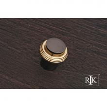 RK International CK 4214 NB - Solid Swirl Rod Knob