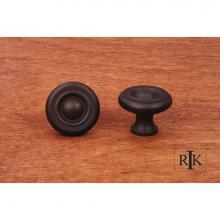 RK International CK 4244 RB - Small Solid Georgian Knob
