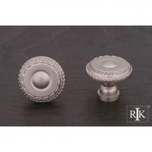 RK International CK 706 P - Small Double Roped Edge Knob