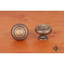 RK International CK 708 AE - Small Double Ringed Knob