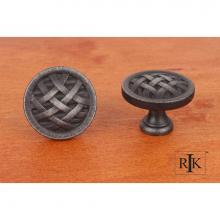 RK International CK 751 DN - Large Cross-Hatched Knob