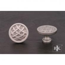 RK International CK 751 P - Large Cross-Hatched Knob