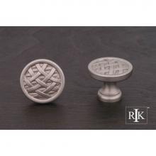 RK International CK 752 P - Small Cross-Hatched Knob