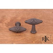 RK International CK 757 RB - Small Crossed Indian Drum Knob