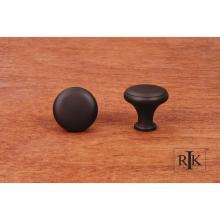 RK International CK 9305 RB - Solid Knob with Flat Edge
