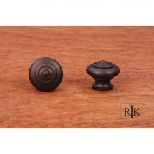 RK International CK 9307 RB - Solid Knob with Circle  at  Top