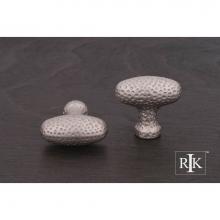 RK International CK 9312 P - Slim Egg Knob with Divet Indents