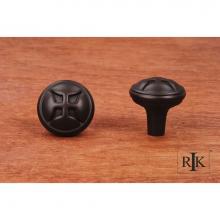RK International CK 9314 RB - Solid Four Petal Knob
