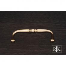 RK International CP 05 T - 3 1/2'' c/c Decorative Curved Pull