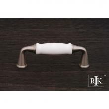RK International CP 11 PW - Porcelain Middle Pull