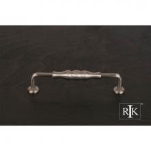 RK International CP 3701 P - 5'' c/c Beaded Middle Vertical Pull