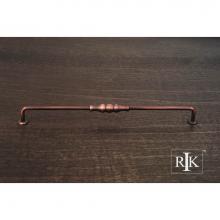 RK International CP 3703 DC - 12'' c/c Beaded Middle Vertical Pull
