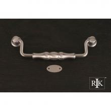 RK International CP 3704 P - 5'' c/c Beaded Middle Hanging Pull