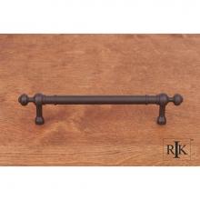 RK International CP 816 RB - 5'' c/c Plain Pull with Decorative Ends