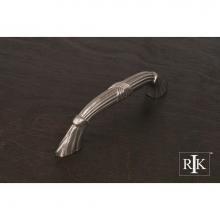 RK International CP 853 P - 3'' c/c Ornate Bow Pull with Lines and Crosses