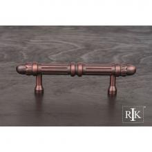 RK International CP 859 DC - 3'' c/c Lined Rod Pull with Petals  at  End