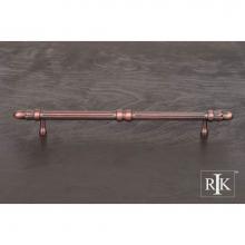 RK International CP 861 DC - 8'' c/c Lined Rod Pull with Petals  at  End