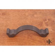 RK International CP 871 RB - 3 1/2'' c/c Wavy Contoured Pull with Lines