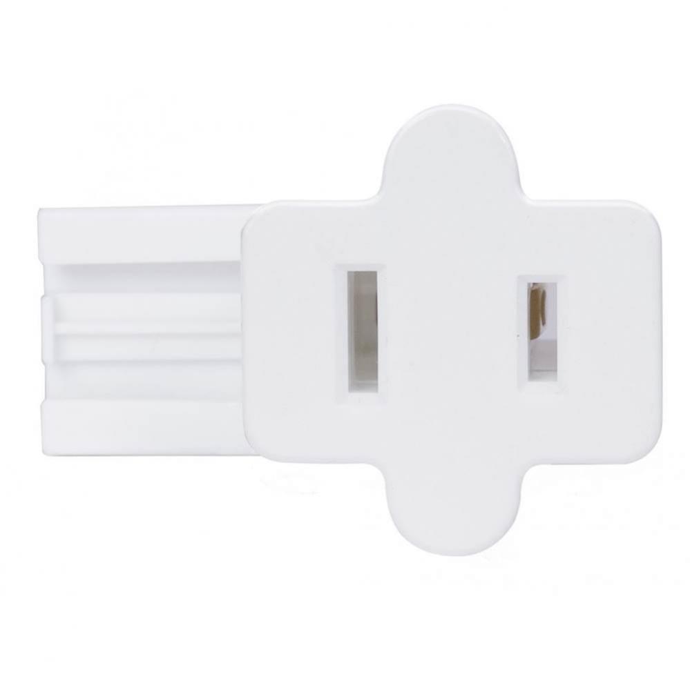 White Female Spt-1 Plug