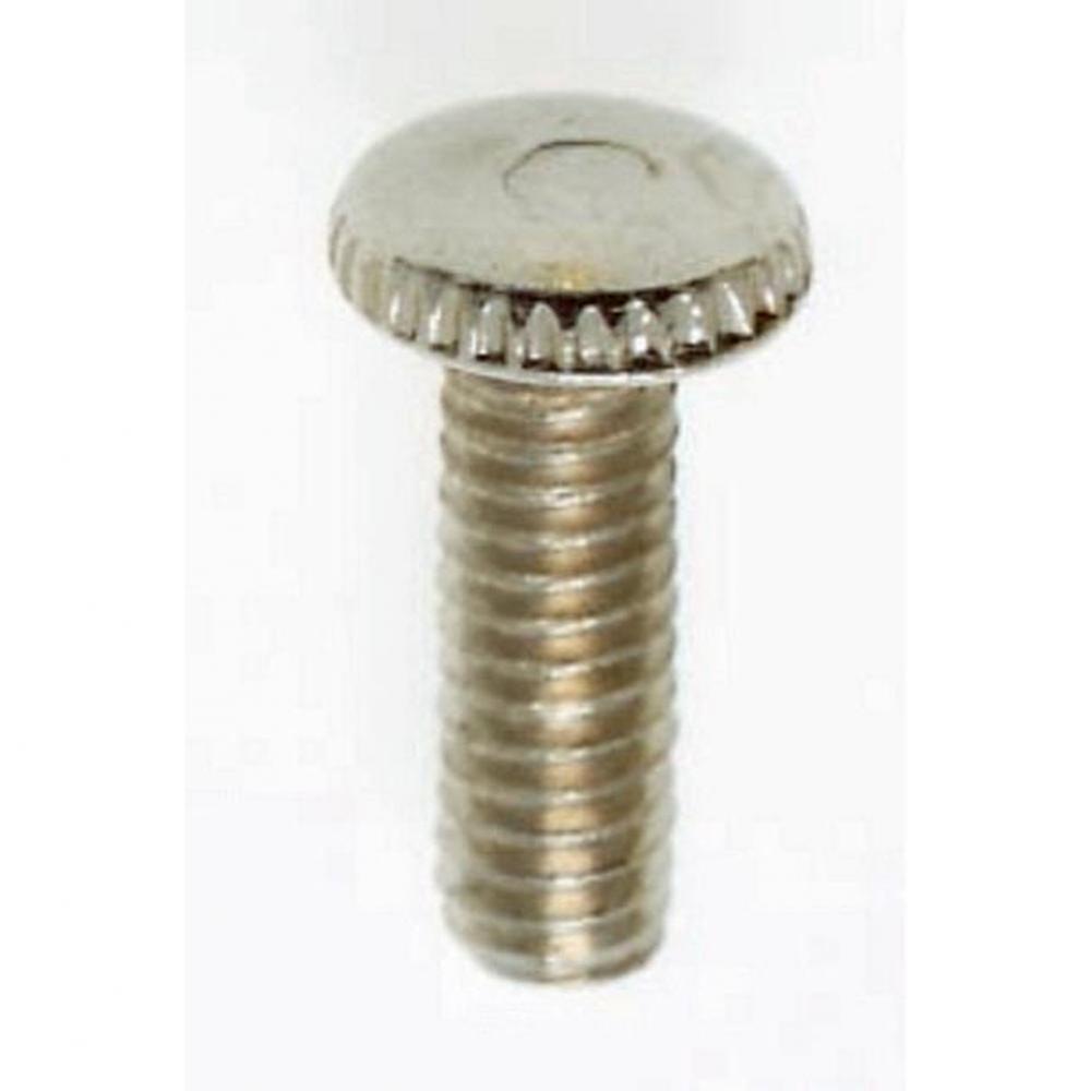 1/2'' Knurled 8/32 Screw Nickel Finish