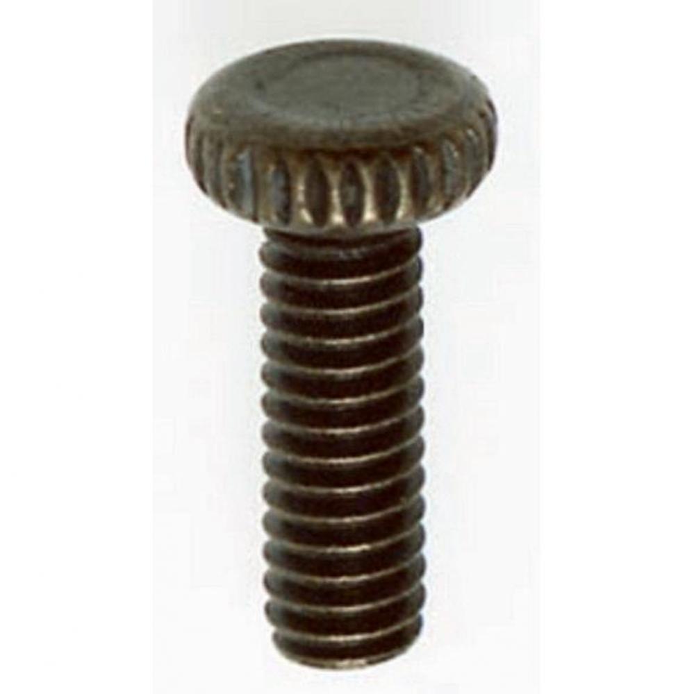 1/2''Knurled 8/32 Sc Antique Brass Finish