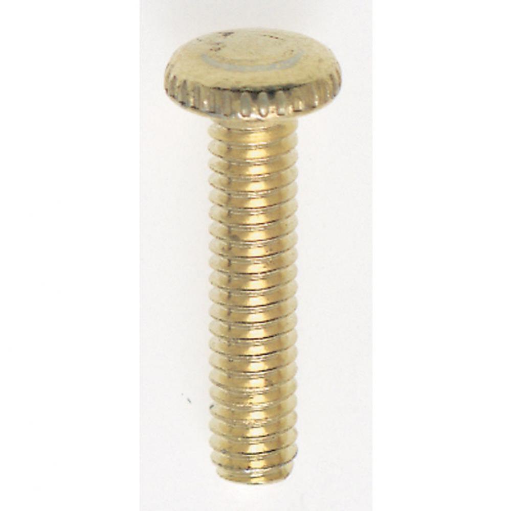 3/4'' Brass Finish 8/32 Screw